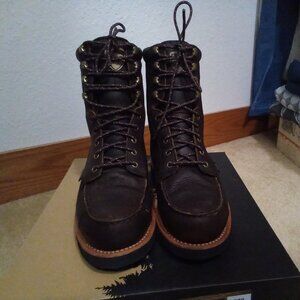 Irish Setter 808 Wingshooter Waterproof Leather Hunting Boots by Red Wing 9.5